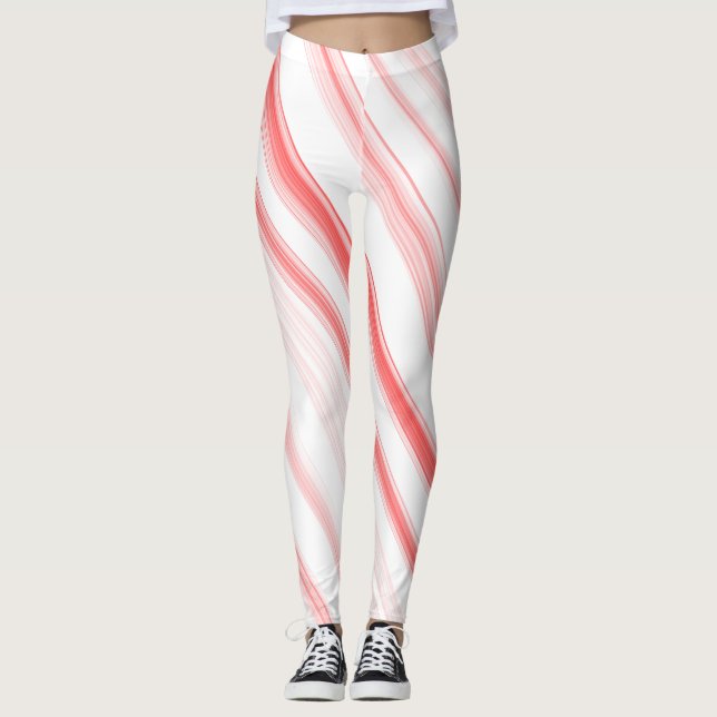 Sucre de canne de Noël Compression Leggings Spande (Devant)