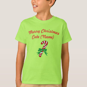 Sucre de canne de Noël - T-shirt de base de David