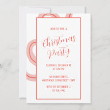 Sucre de canne Inspiré Fête de Noël Invitation