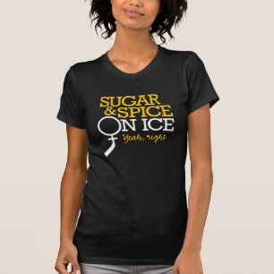 Sucre Et Épices Sur T-shirt Glace