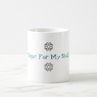 Sucre pour ma tasse Morphing de crâne