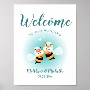 Sucré Signifie Avoir une jolie Affiche de bienvenu