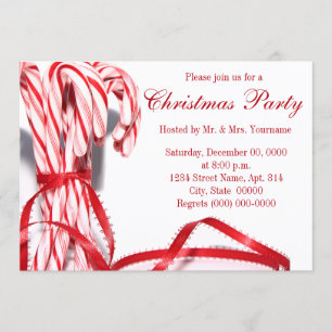 Sucres de canne Noël Invitations