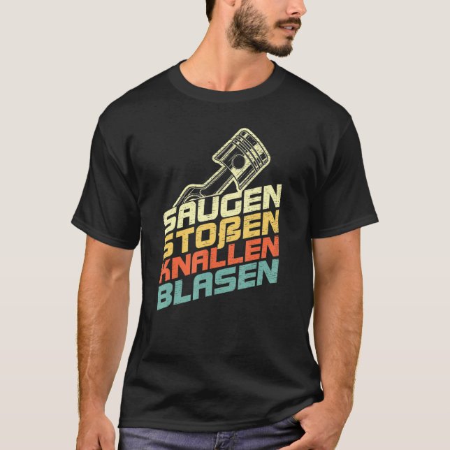 Suction Bump Banging Bubbles For Car Mechanics & S T-Shirt (Front)