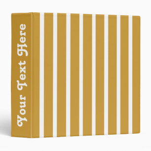 Sudan Brown Safari Stripe Binder