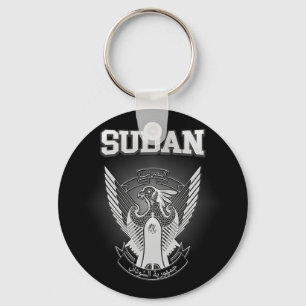 Sudan Coat of Arms Keychain