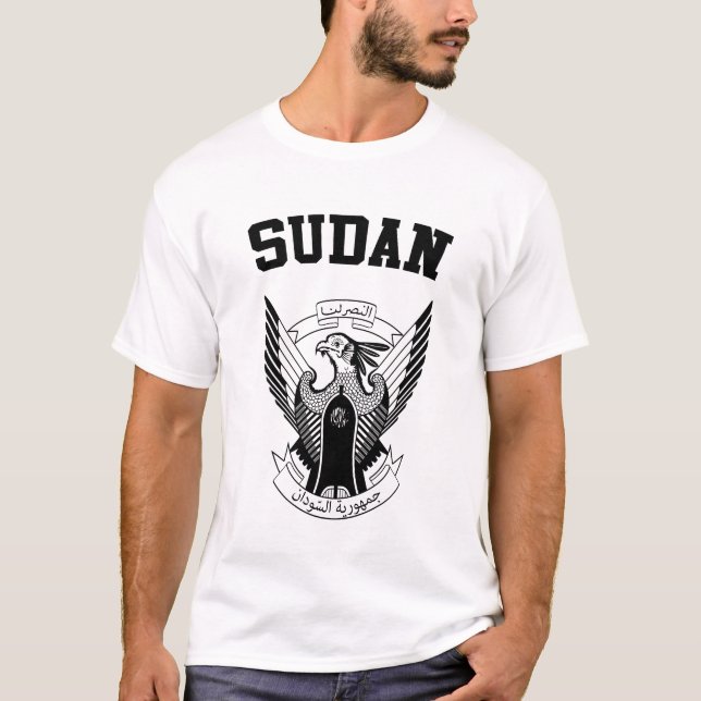 Sudan Coat of Arms T-Shirt (Front)