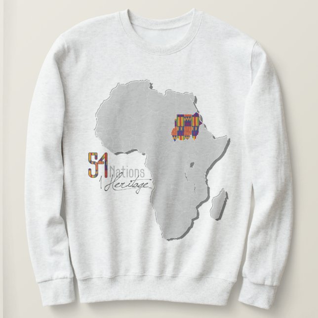 'Sudan' Crewneck Sweatshirt (Design Front)