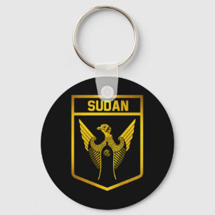 Sudan emblem keychain