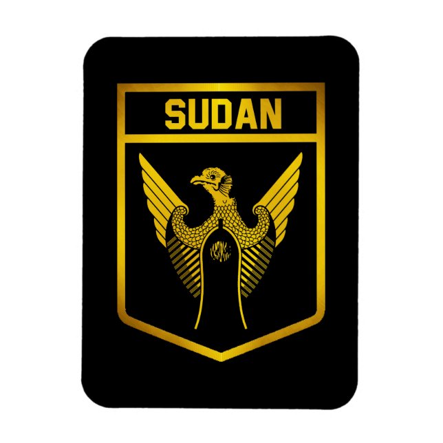 Sudan Emblem Magnet (Vertical)