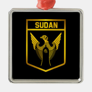 Sudan Emblem Metal Ornament