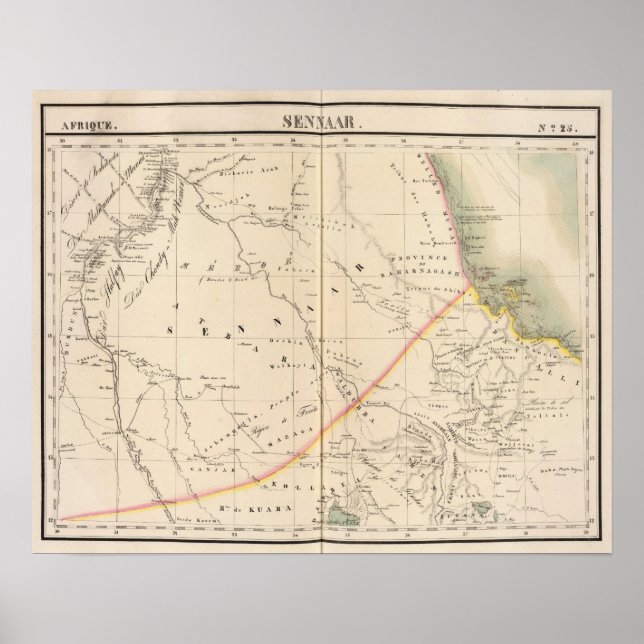 Sudan, Ethiopa Poster (Front)