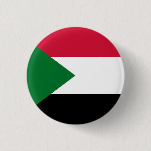 Sudan Flag 1 Inch Round Button