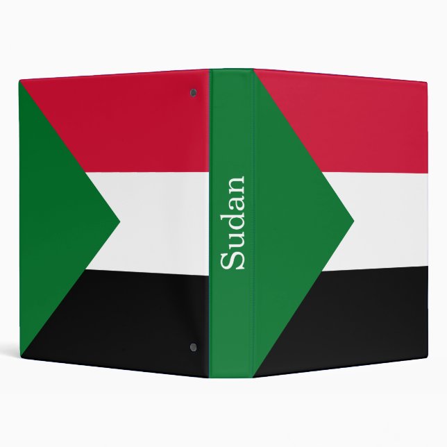 Sudan Flag Binder (Background)