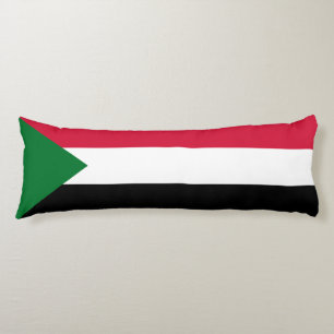 Sudan Flag Body Pillow