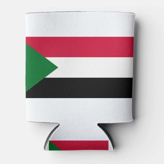 Sudan Flag Can Cooler (Front)