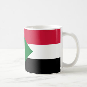 Sudan Flag Ceramic Coffee Mug