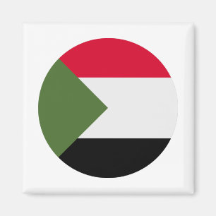 Sudan Flag Magnet