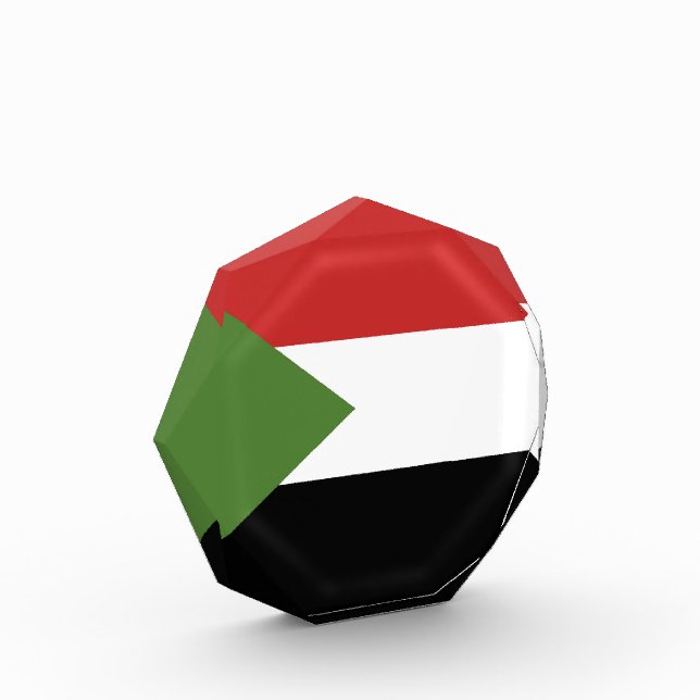 Sudan flag photo block (Left)