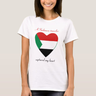 Sudan Flag Sweetheart T-Shirt
