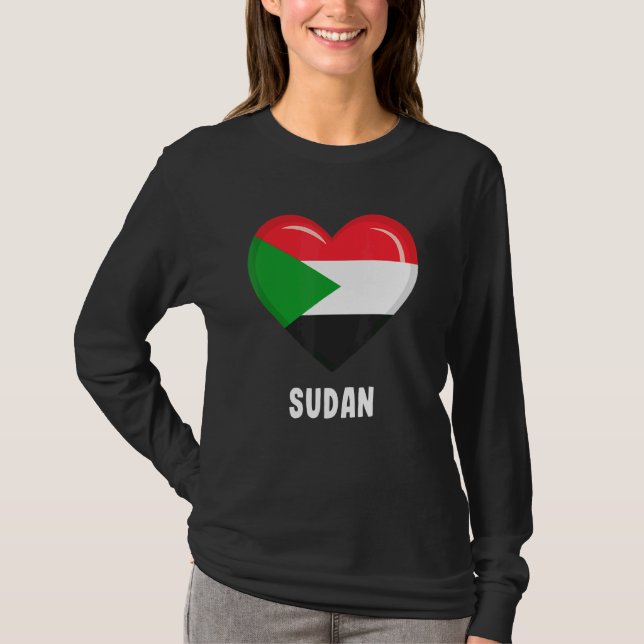 Sudan Flag T-Shirt (Front)