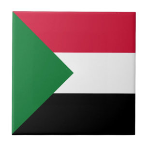 Sudan Flag Tile