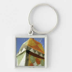 Sudan, North (Nubia), Decorated roof Keychain
