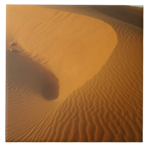 Sudan, North (Nubia), dunes in the desert Tile