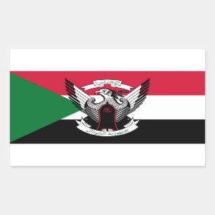 Sudanese Flag & Emblem, Flag of Sudan Sticker