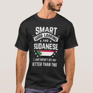 Sudanese Flag Native Pride Sudan Sudanese Roots T-Shirt