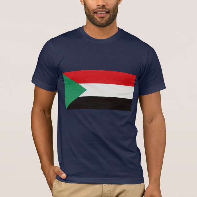 Sudan's Flag T-Shirt (Front)