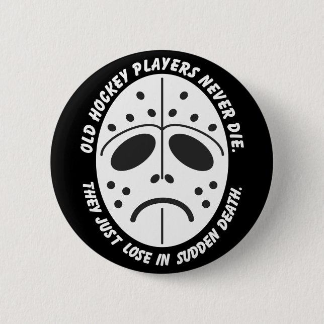 Sudden Death 2 Inch Round Button (Front)