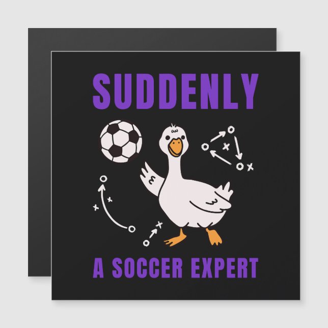 Suddenly a soccer expert (Front/Back)
