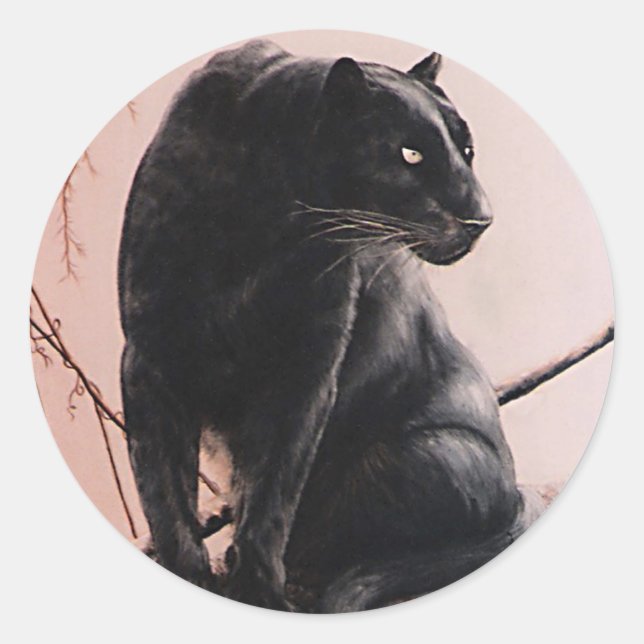 Suddenly Classic Round Sticker (Front)