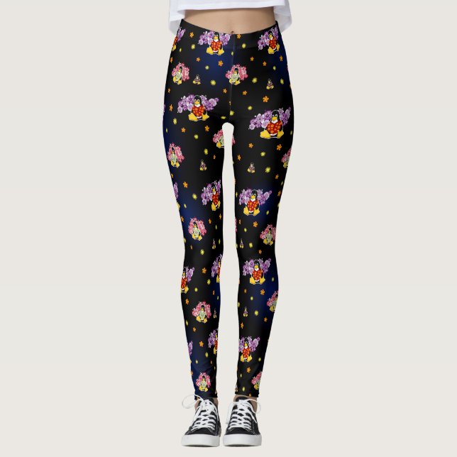 Suddenly Penguins 2 Leggings (Front)