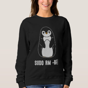 sudo rm rf Linux Computer Programmer Sweatshirt
