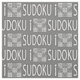 SUDOKU custom fabric