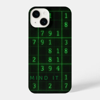 Sudoku Design - Mind It iPhone 14 Case