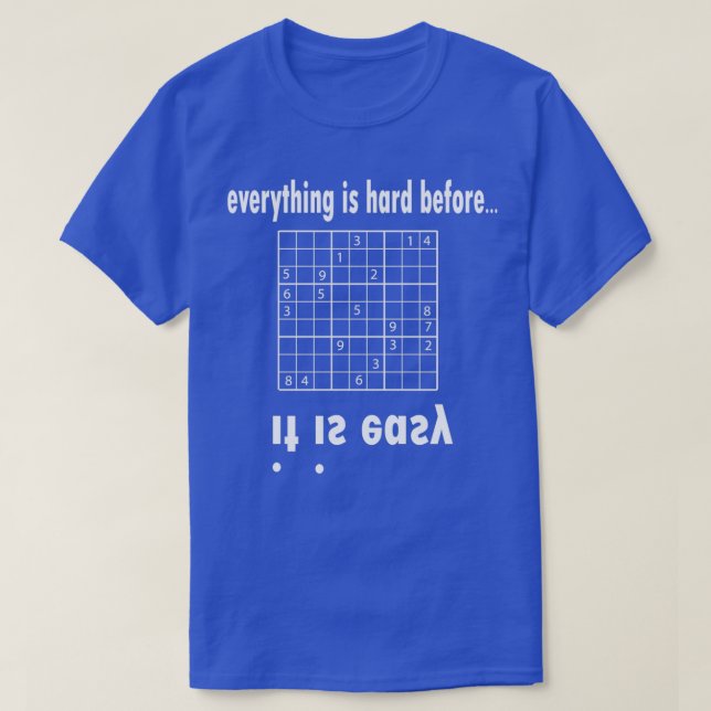 Sudoku game 1 T-Shirt (Design Front)