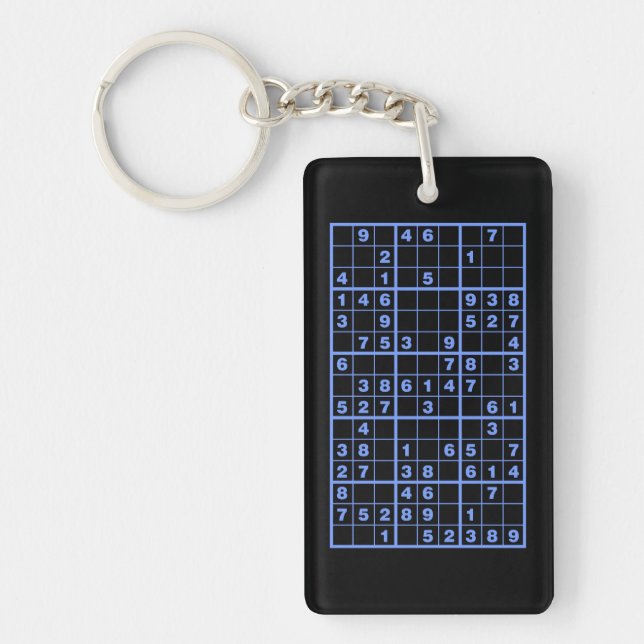 Sudoku  keychain (Front)