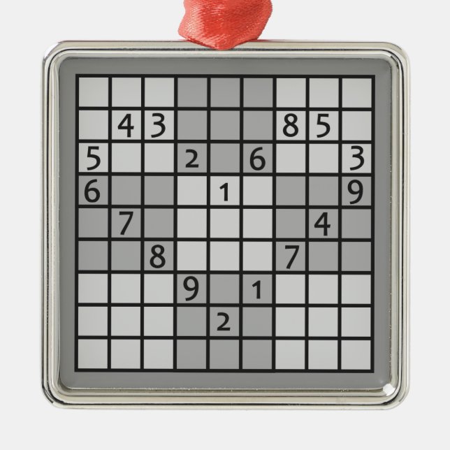 SUDOKU ornament (Front)