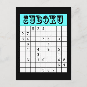 Sudoku Postcard