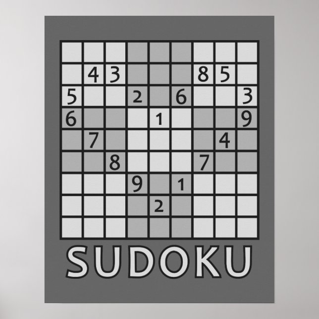 SUDOKU poster (Front)
