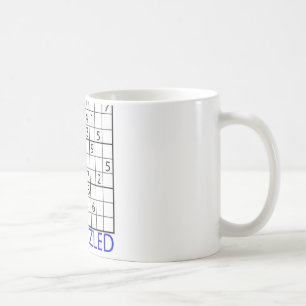 Sudoku Puzzle Coffee Mug