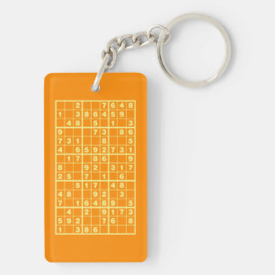 Sudoku Puzzle Keychain