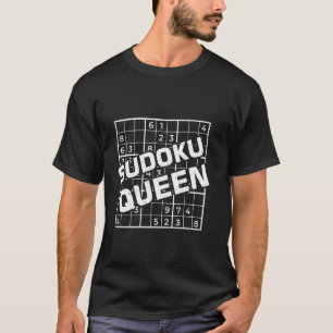 Sudoku Puzzles For Sudoku Queen T-Shirt