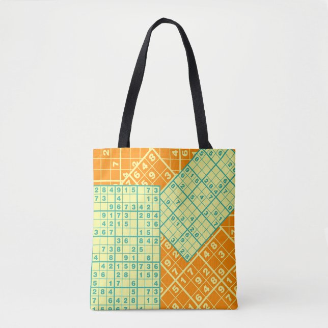 Sudoku Puzzles Tote Bag (Front)