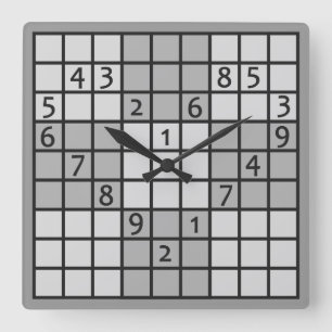 SUDOKU wall clock