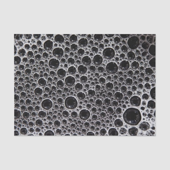 Sudsy soap bubbles tissue paper (Front)