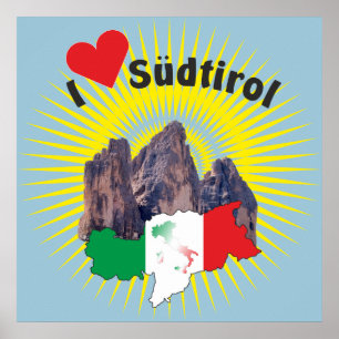 Südtirol - Alto Adige - Italien - Italia Poster